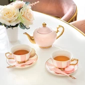 Cristina Re Two Cup Blush Stripe Teaset thumbnail 4