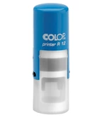 COLOP R12 YUVARLAK MAVİ KASA MAVİ KEÇE - 12MM - 3