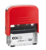 COLOP PRINTER C30 KIRMIZI KASA KIRMIZI KEÇE - 18X47MM thumbnail 1