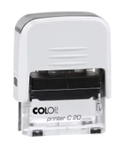 COLOP PRINTER C20 BEYAZ KASA SİYAH KEÇE - 14X38MM - 1