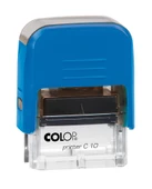 COLOP PRINTER C10 MAVİ KASA SİYAH KEÇE - 10X27MM - 1