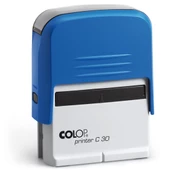 COLOP PRINTER C30 MAVİ KASA MAVİ KEÇE - 18X47MM thumbnail 2