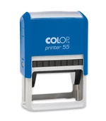 COLOP PRINTER 55 MAVİ KASA SİYAH KEÇE - 40X60MM - 1