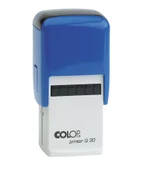 COLOP Q30 KARE MAVİ KASA MAVİ KEÇE - 30X30MM thumbnail 1