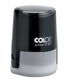 COLOP R50 YUVARLAK SİYAH KASA SİYAH KEÇE - 50MM thumbnail 2