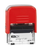 COLOP PRINTER C20 KIRMIZI KASA KIRMIZI KEÇE - 14X38MM thumbnail 1