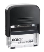 COLOP PRINTER C30 SİYAH KASA KURU KEÇE - 18X47MM - 1