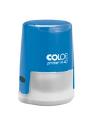 COLOP R40 YUVARLAK MAVİ KASA SİYAH KEÇE - 40MM thumbnail 2