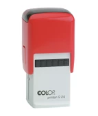 COLOP Q24 KARE KIRMIZI KASA KIRMIZI KEÇE - 24X24MM - 1