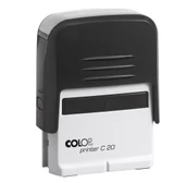 COLOP PRINTER C20 SİYAH KASA KURU KEÇE - 14X38MM - 2