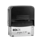COLOP PRINTER C50 SİYAH KASA KURU KEÇE - 30X69MM - 1