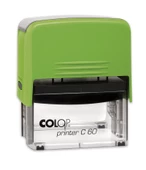 COLOP PRINTER C60 YEŞİL KASA SİYAH KEÇE - 37X76MM thumbnail 1