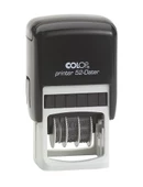 COLOP PRINTER 52 TARİH KAŞE(TR) SİYAH KASA MAVİ KEÇE - 20X30MM - 1