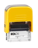 COLOP PRINTER C10 SARI KASA SİYAH KEÇE - 10X27MM - 1