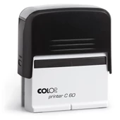 COLOP PRINTER C60 SİYAH KASA SİYAH KEÇE - 37X76MM thumbnail 2