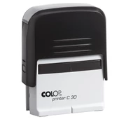 COLOP PRINTER C30 SİYAH KASA KURU KEÇE - 18X47MM - 2