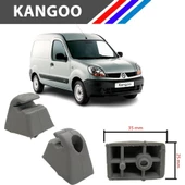 Renault Kangoo Güneşlik Ayağı Gri Renk 2 Adetli Set 1997 - 2008 M1797-8 thumbnail 1
