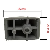 Renault Clio Güneşlik Ayağı Gri Renk 2 Adetli Set 1998 - 2008 M1797-4 thumbnail 3