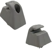 Renault Clio Güneşlik Ayağı Gri Renk 2 Adetli Set 1998 - 2008 M1797-4 thumbnail 2