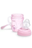 Chicco 4m+ Kız Yumuşak Uçlu Geçiş Bardağı - 2