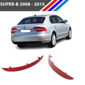 Skoda Superb Arka Tampon Reflektörü Sağ Ve Sol Set 2008 - 2015 M2199+2199B - 3