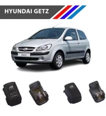 Hyundai Getz Cam Düğme Kapağı 2 Adetli Set M1407 - 1