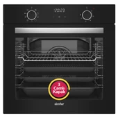 Simfer 10 Fonksiyon Airfry Siyah Digital Ankastre Set (8215 Fırın + 3500 Ocak + 8738 Davlumbaz) thumbnail 2