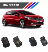 Kia Cerato Cam Düğme Kapağı 2 Adetli Set M1407 - 3