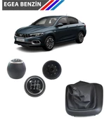 Fiat Egea Benzinli 6 İleri Vites Topuzu ve Vites Körüğü Set M2439-1168 - 3