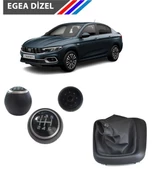 Fiat Egea Dizel Motor 6 İleri Vites Topuzu ve Vites Körüğü Set M2438-1169 - 3
