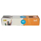 SARFF 8MM SİYAH PLASTİK SPİRAL KUTU - 100ADET - 1