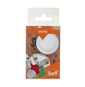SARFF YUVARLAK KANCALI LÜX BEYAZ YOYO BLİSTER - 2ADET - 1