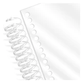 SARFF 32MM 4:1 ŞEFFAF HELEZON SPİRAL KUTU - 50ADET - 1