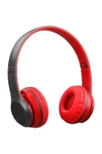 Torima P47 Extra Bass Wireless Bluetooth Kulaklık 5.0+edr Fm Radyo Kırmızı - 1