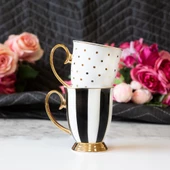 Cristina Re Mug Ivory Polka Gold thumbnail 4
