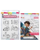 BToys Joyboards Eğleceli Hayvanlar Çiftlik Dünyam ve Vahşi Hayvanlar 326316 - 1