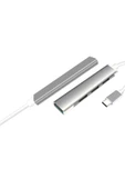 Usb-c 4'lü Çoğaltıcı Usb 3.0 Hub Uyumlu thumbnail 5