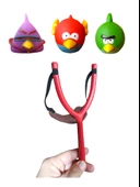 Çocukların En Sevdiği Oyuncak! Angry Birds 1 Sapan 3 Karakter Seti ile Saatlerce Eğlence! - 1