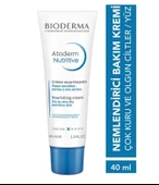 Bioderma Atoderm Nutrition Çok Kuru Olgun Cilt Besleyici Nemlendirici Yüz Kremi Avokado ve Shea Yağı 40 ml - 1