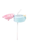 HON PEMBE ASKILI PASLANMAZ ÇELİK ÇOCUK TERMOSU 480ML - 4