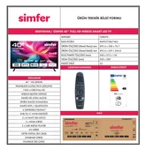 Simfer 40SFSW4M 102 Ekran 40" WebOS LED Full HD Televizyon - 7