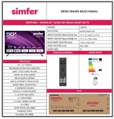 Simfer 50SFSV6B 127 Ekran 50 " VIDAA LED 4K Televizyon - 7