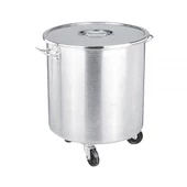 Vital VCA-01 Paslanmaz Çelik Çöp Arabası - 1