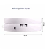 Çift Taraflı Katlanabilir Ledli Makyaj Aynası - 8