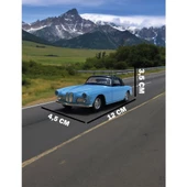 Nostaljik Metal Çek Bırak Araba Mavi Kapılar Açılır ( 1/36 Ölçek ) Mod:2 thumbnail 3