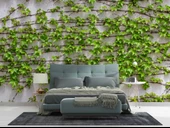 Sarmaşıklı Duvar Teması Duvar Kağıdı Baskı thumbnail 2