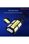 UmoTech   Yüksek Performanslı 9000W Güneş Enerjili LED Aydınlatma Lambası Uzaktan Kumandalı Hareket Sensörlü - 3