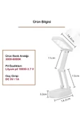 BGZ STORE   Masa Lambası Katlanabilir Taşınabilir 24 LED'li - 3 Farklı Aydınlatma Moduyla Pratik ve Şık - 5