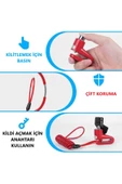 UmoTech   Yüksek Güvenlikli Bisiklet Scooter Motosiklet Kilidi Hırsızlığa Karşı Etkili Koruma Sağlam Dayanıklı - 3