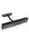 BGZ STORE   Tesla Model 3/Y için USB Şarj Cihazı - Çoklu Bağlantı Noktası ve Mavi LED Işıklı USB Hub - 7